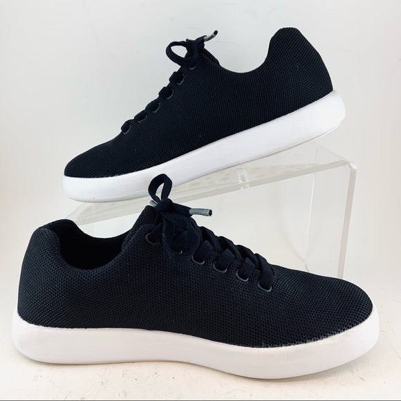 Atoms Black White Women's Model 000 Everyday Sneakers, size 5.5 - Picture 3 of 11